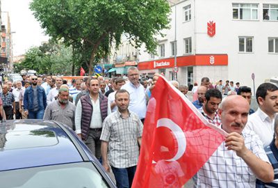 Gemlik ve Karacabey’de İsrail ve ABD’ye tepki