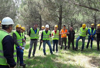 Ormancılardan üretim tatbikatı