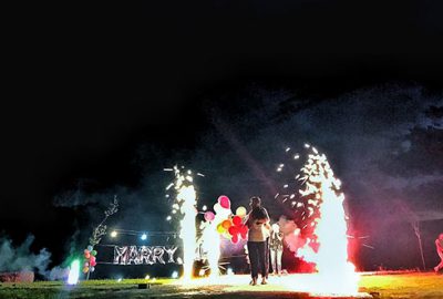 Gürsu Adrenalin Park’da renkli nikah töreni