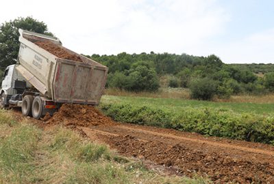 Mudanya’da üç mahalleye stabilize yol