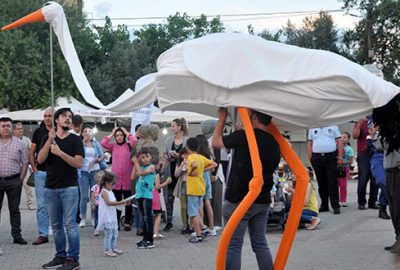 Eskikaraağaç’ta Leylek Festivali