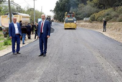 Mudanya’da 12 mahalleye 8 bin ton asfalt kaplama