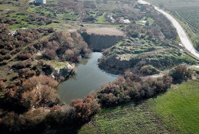 Kurutulan bataklığa meyve fidanı dikildi