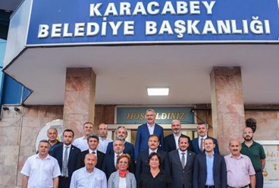 AK Parti heyetinden Karacabey’e ziyaret