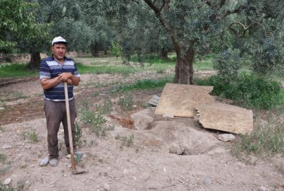 İznik’te Roma dönemine ait oda mezar bulundu