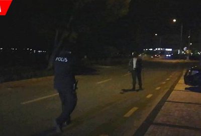 Elindeki silahla havaya ateş etti! Polis alarma geçti