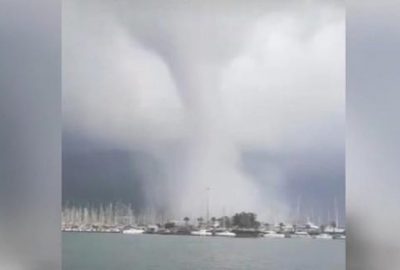 Marmaris’te hortum paniği!