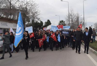 Çin zulmü protesto edildi