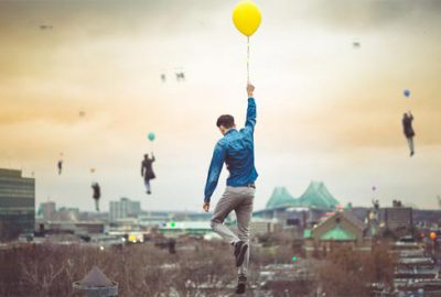 Gerçeküstü balon fotoğrafları