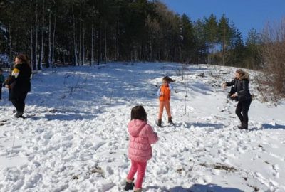 İznik’te Uludağ’ı aratmayan görüntüler