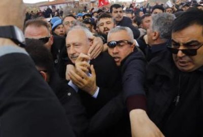 Kılıçdaroğlu’na şehit cenazesinde saldırı