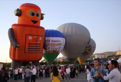 Uluslararası Kapadokya Sıcak Hava Balon Festivali başladı