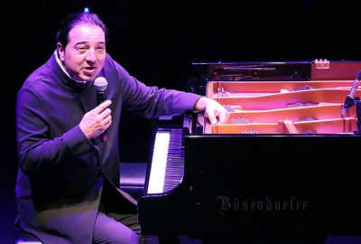 Fazıl Say ENKA Açık Hava Tiyatrosu’nda konser verdi