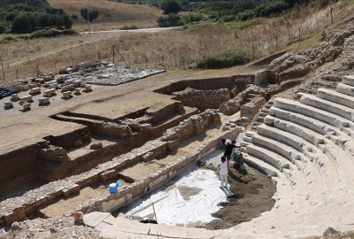 Parion’un bin 850 yıllık sahnesinde ‘bulmaca’ çözüldü