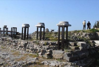 Tieion’daki ‘Roma tapınağı’ gün yüzüne çıkarılıyor