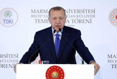 Erdoğan’dan Macron’a sert tepki: Beyin ölümünü kontrol ettir