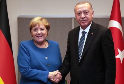 Erdoğan ile Merkel Libya ve Suriye’yi görüştü