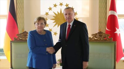 Cumhurbaşkanı Erdoğan, Merkel ile telefonda görüştü