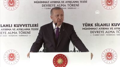 Erdoğan: Yerli savaş uçağımızı 2023’te hangardan çıkaracağız