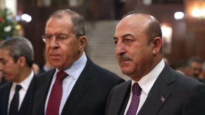 Dışişleri Bakanı Çavuşoğlu, Rus mevkidaşı Lavrov ile görüştü