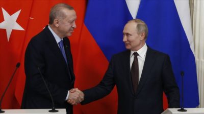 Cumhurbaşkanı Erdoğan, Putin ile görüştü