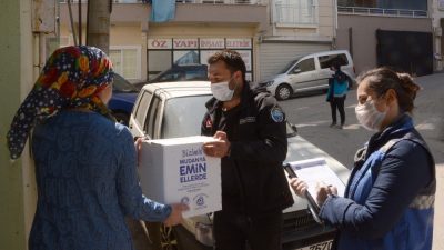 Mudanya Belediyesinden 4 bin 166 aileye ramazan paketi