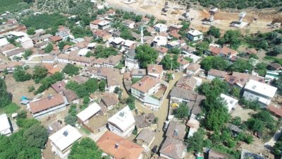 Felaketin boyutu gün ağarınca ortaya çıktı! Sel bölgesi havadan görüntülendi