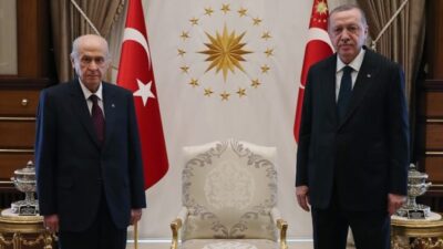 Beştepe’te Erdoğan-Bahçeli görüşmesi sona erdi…