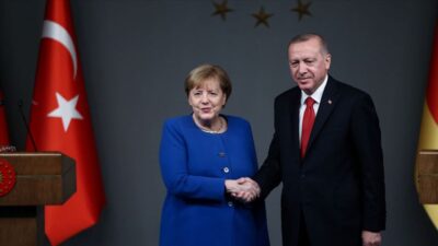 Cumhurbaşkanı Erdoğan, Merkel ile görüştü…