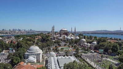 Ayasofya’da ilk ezan