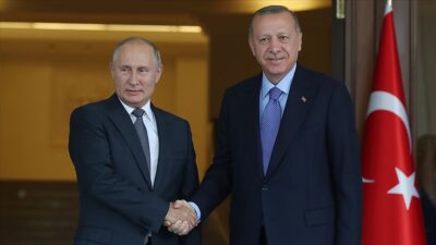 Cumhurbaşkanı Erdoğan, Putin ile görüştü