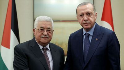 Cumhurbaşkanı Erdoğan ile Filistin Devlet Başkanı Abbas telefonda görüştü