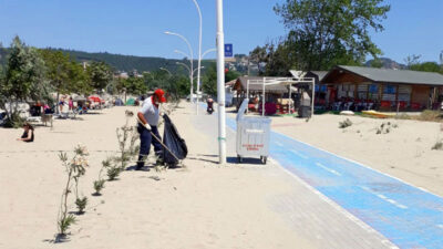 Mudanya’da temizlik seferberliği