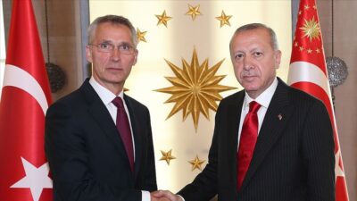 Cumhurbaşkanı Erdoğan, NATO Genel Sekreteri ile görüştü