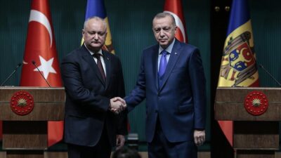 Cumhurbaşkanı Erdoğan, Moldova Cumhurbaşkanı ile görüştü