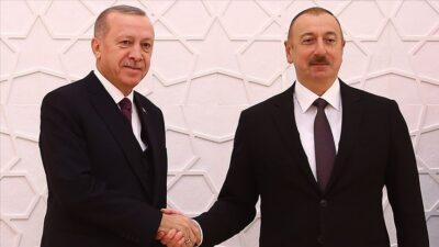 Cumhurbaşkanı Erdoğan, Aliyev ile görüştü