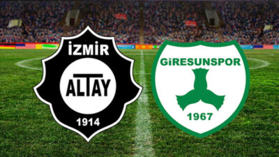 Altay-Giresunspor maçına koronavirüs engeli