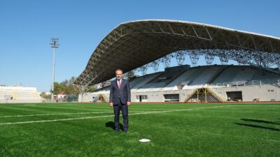 Emektar stadyuma Büyükşehir eli değdi…