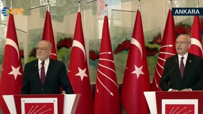 Kılıçdaroğlu ve Karamollaoğlu görüşmesi