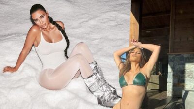 Kim Kardashian dört mevsim bir arada yaşıyor…