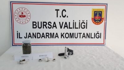 Yenişehir’de uyuşturucu şüphelisi yakalandı