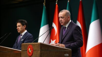 Cumhurbaşkanı Erdoğan, İtalya Başbakanı ile telefonda görüştü