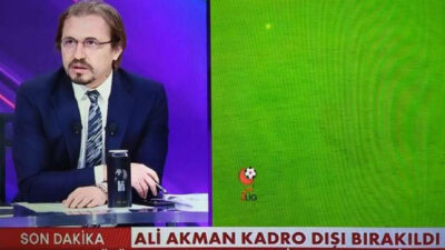 Kadro dışı kalan Ali Akman’la ilgili flaş açıklama…