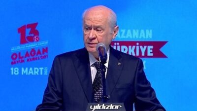 MHP’de Bahçeli yeniden genel başkan…