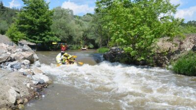 Bursa’da rafting heyecanı