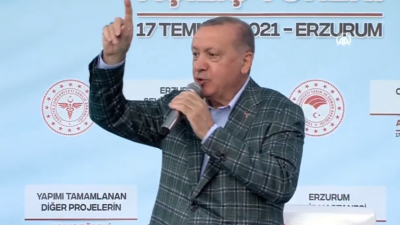 Cumhurbaşkanı Erdoğan’dan Erzurum’dan önemli mesajlar…