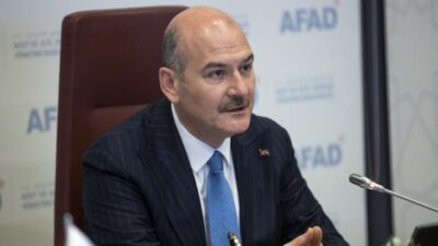 Bakan Soylu: Suyun 3-4 metreye ulaştığı bilgisi var