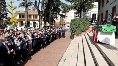 Vefat eden İnegöl Belediyesi personeli için tören