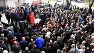 CHP Bursa İl Binası törenle açıldı