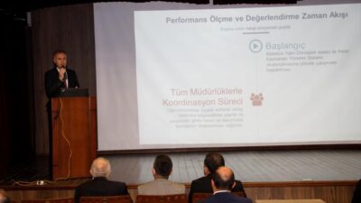 Performans Ölçme ve Değerlendirme Uygulaması daire müdürlerine anlatıldı